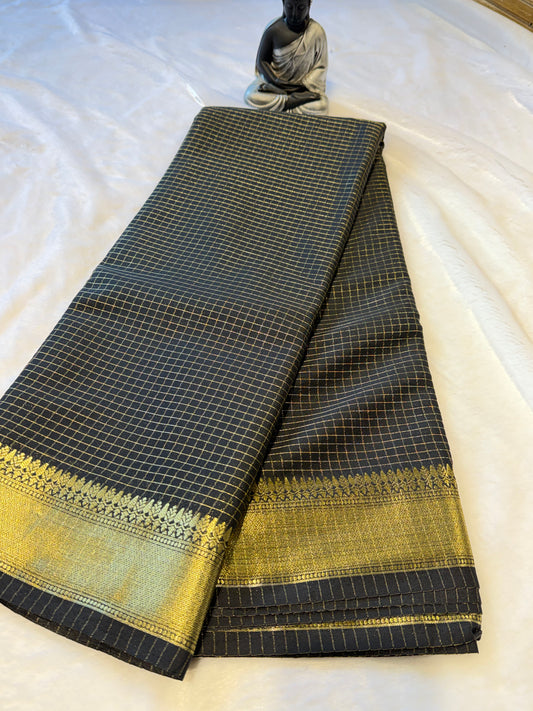 Chanderi Cotton-Digital print Saree